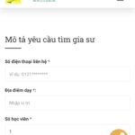 học phí tham khảo